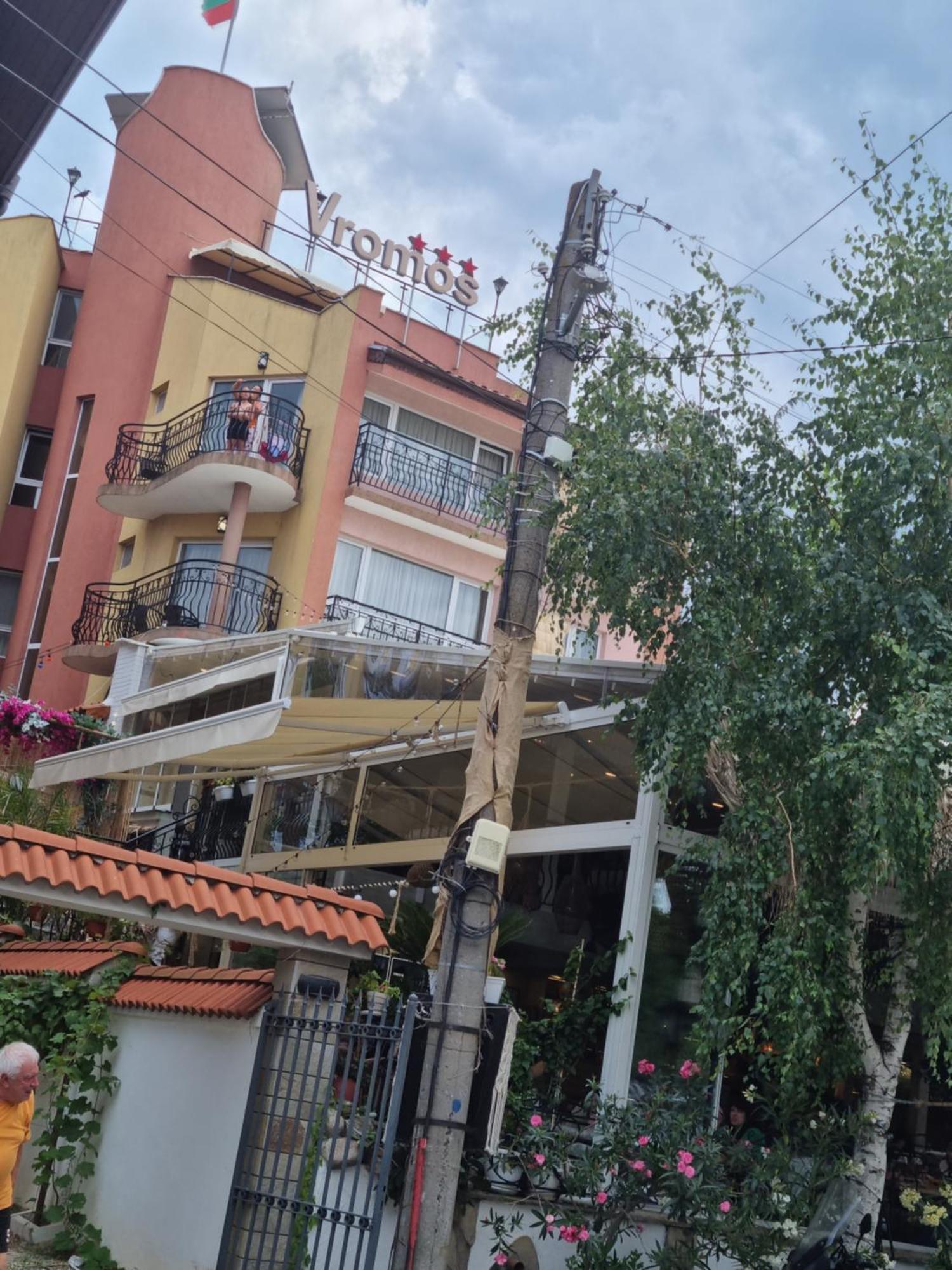 Vromos Guest House Tschernomorez Exterior foto